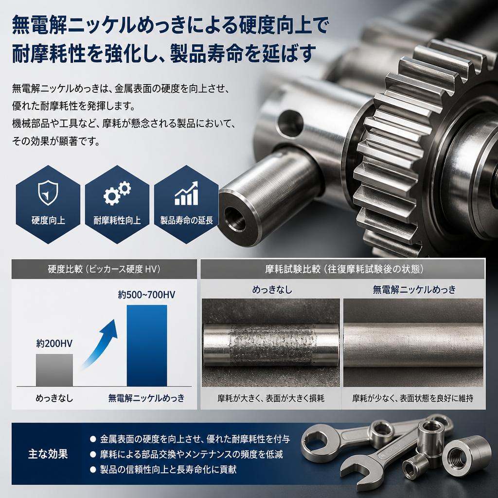 硬度の向上がもたらすメリット
