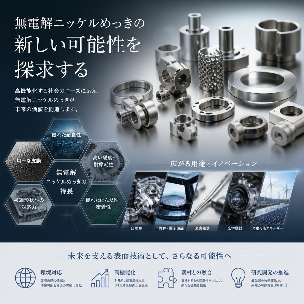 無電解ニッケルめっき| メッキの加工なら株式会社コネクション