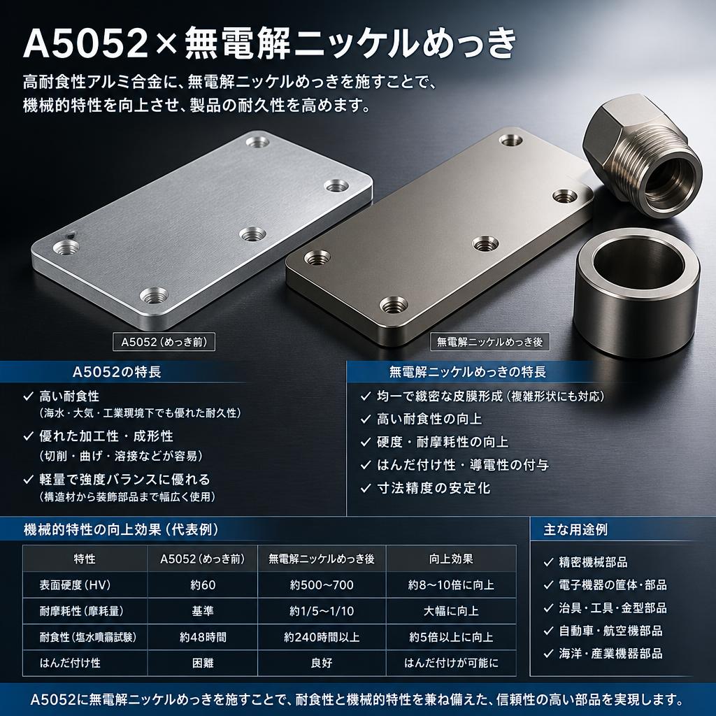 A5052素材の特性
