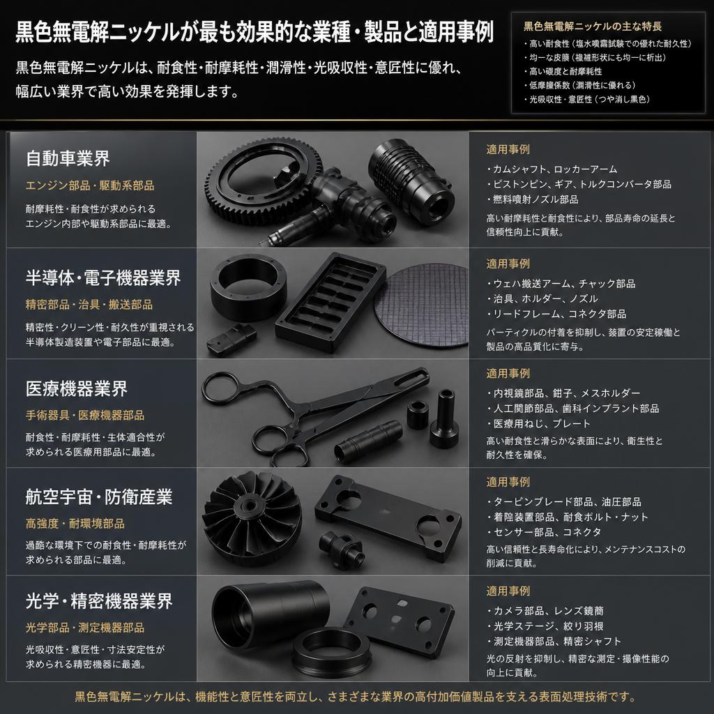 対応可能な業種と用途