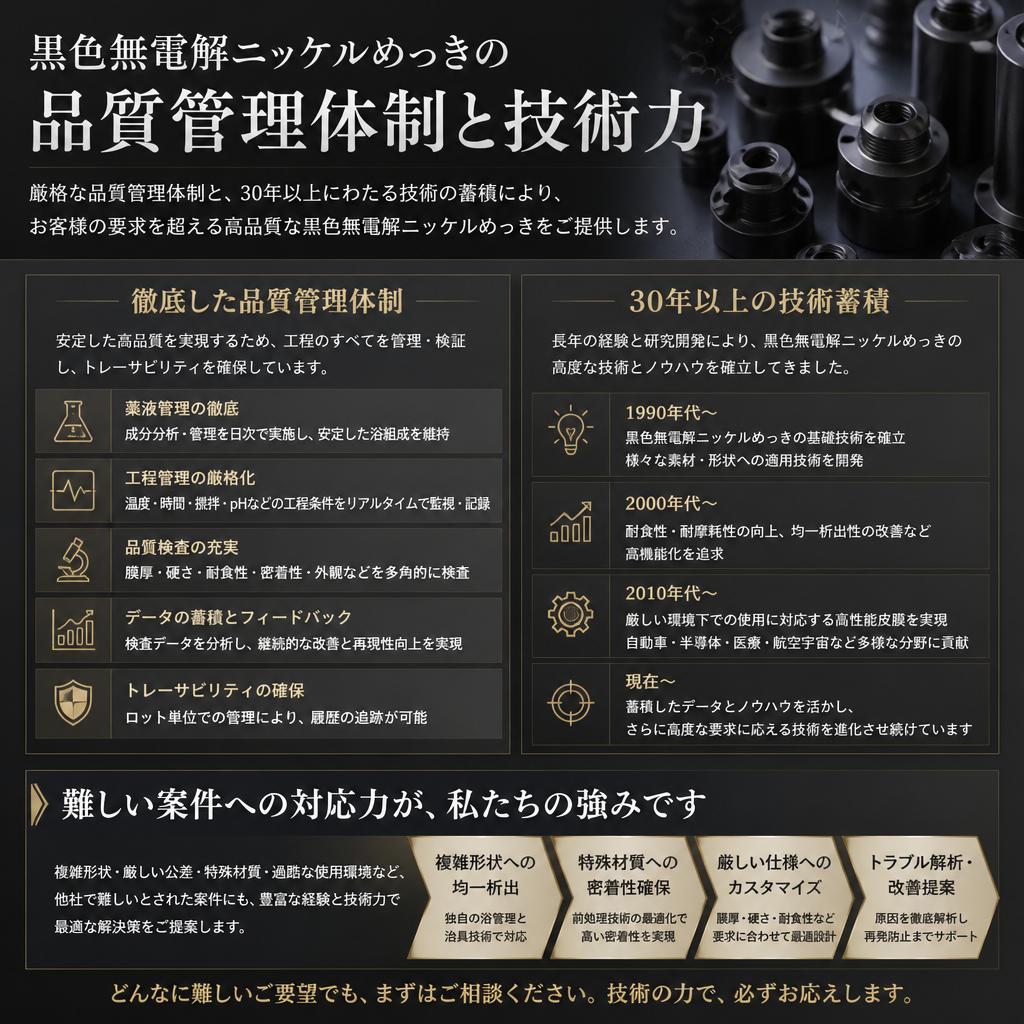 品質管理と技術力