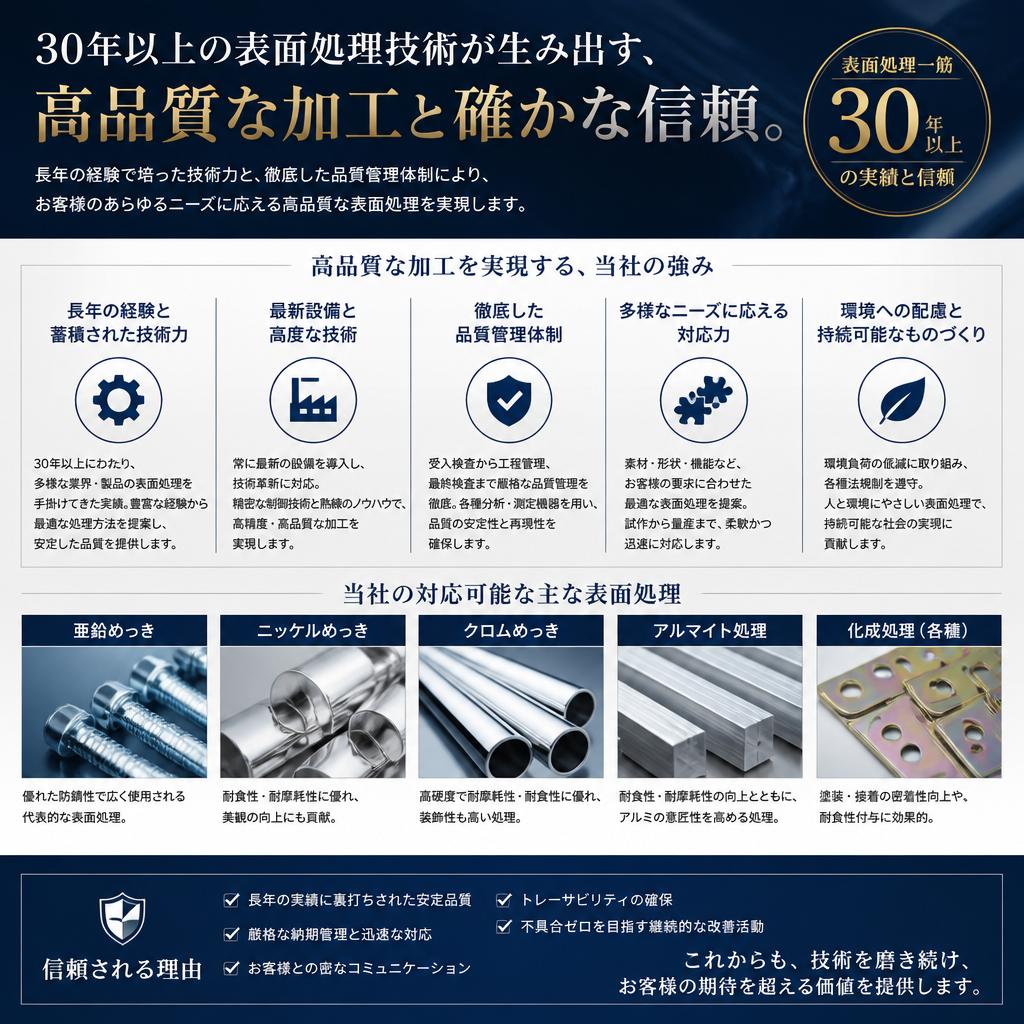 当社の技術と経験