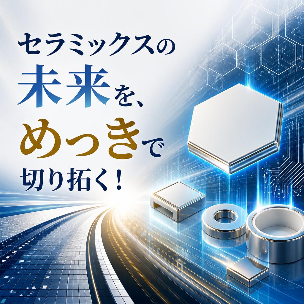 無電解ニッケルめっき|セラミックス| メッキの加工なら株式会社コネクション