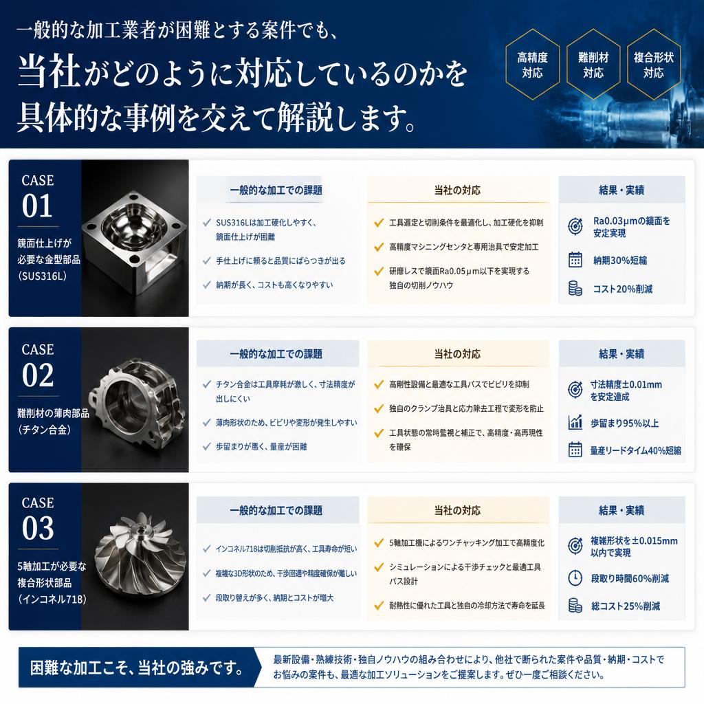 5. 他社で断られた案件への対応