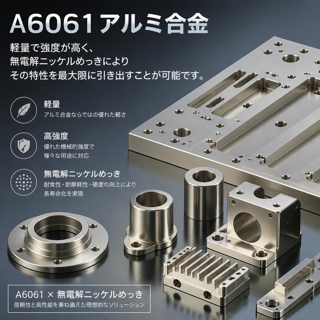 A6061に最適な表面処理