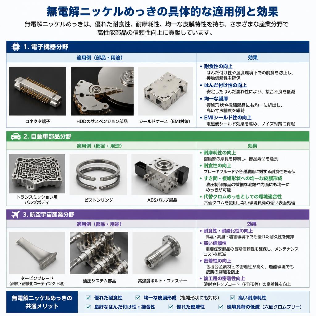 適用例とその効果