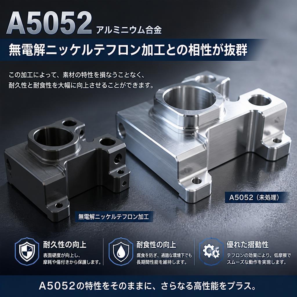 A5052素材との相性